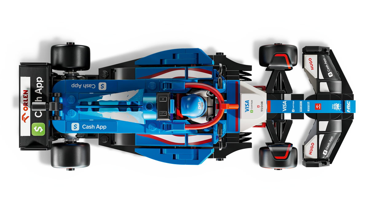LEGO Speed Champions Visa Cash APP RB VCARB 01 F1 võidusõiduauto 77246L