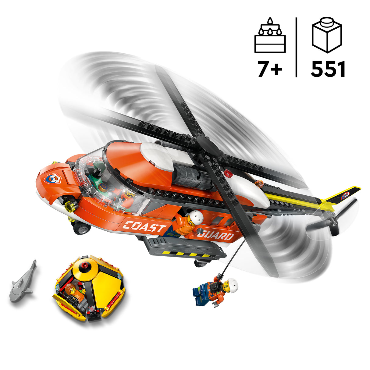 LEGO City Rannavalvekopter 60503L