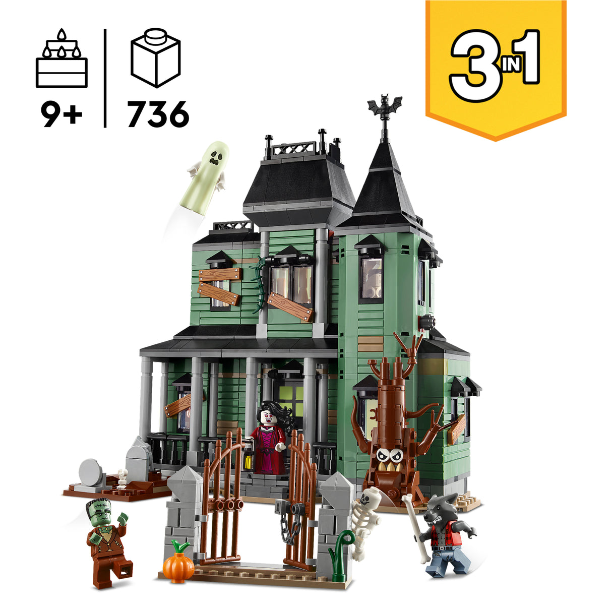 LEGO Creator Kummitav häärber 31167L
