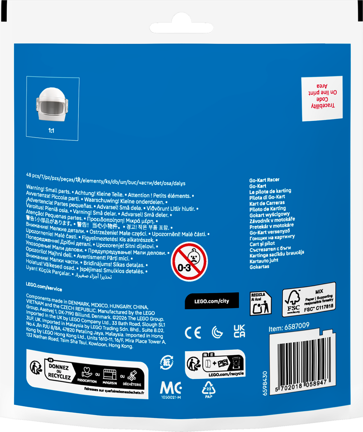 LEGO City kardisõitja 30719L