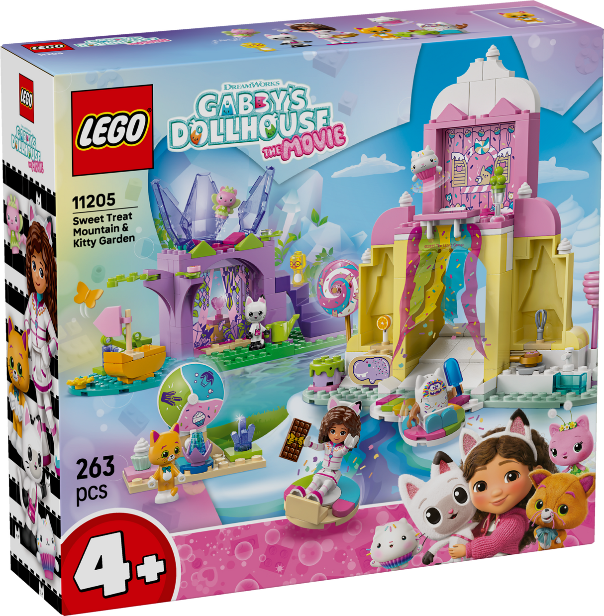 LEGO Gabby`s Dollhouse Maiustustemägi ja kiisuaed 11205L