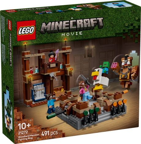 LEGO Minecraft Woodland Mansioni võitlusareen 21272L