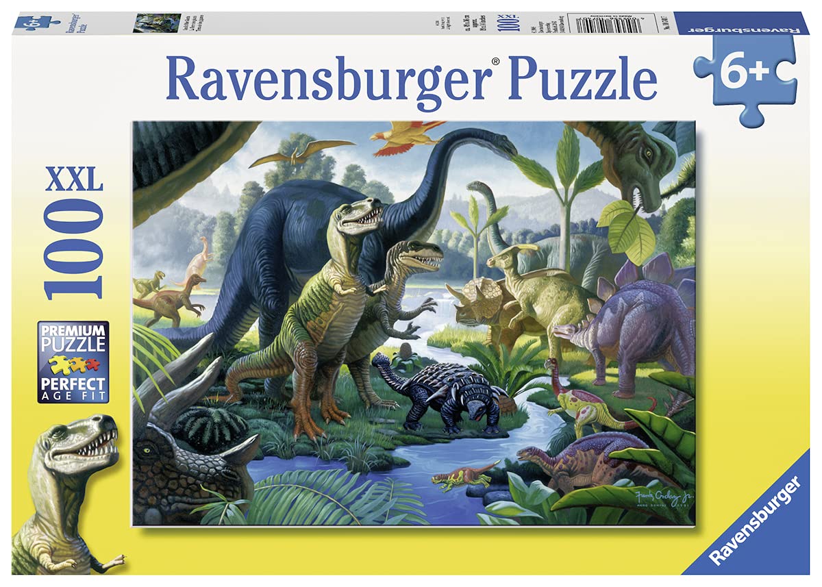 Ravensburger pusle 100 tk Dinosauruste kooselu
107407V