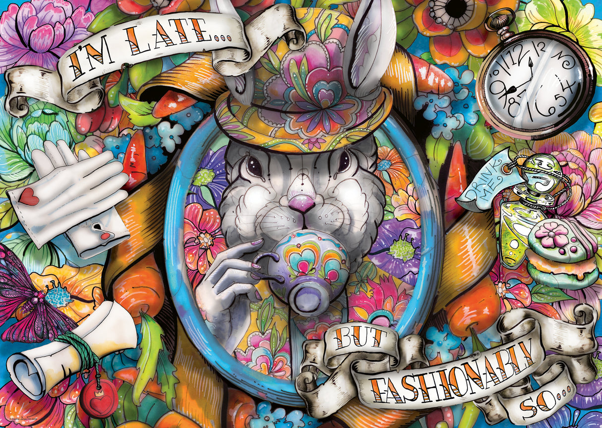 Ravensburger pusle 1000 tk: stiilne hilineja 12001712V