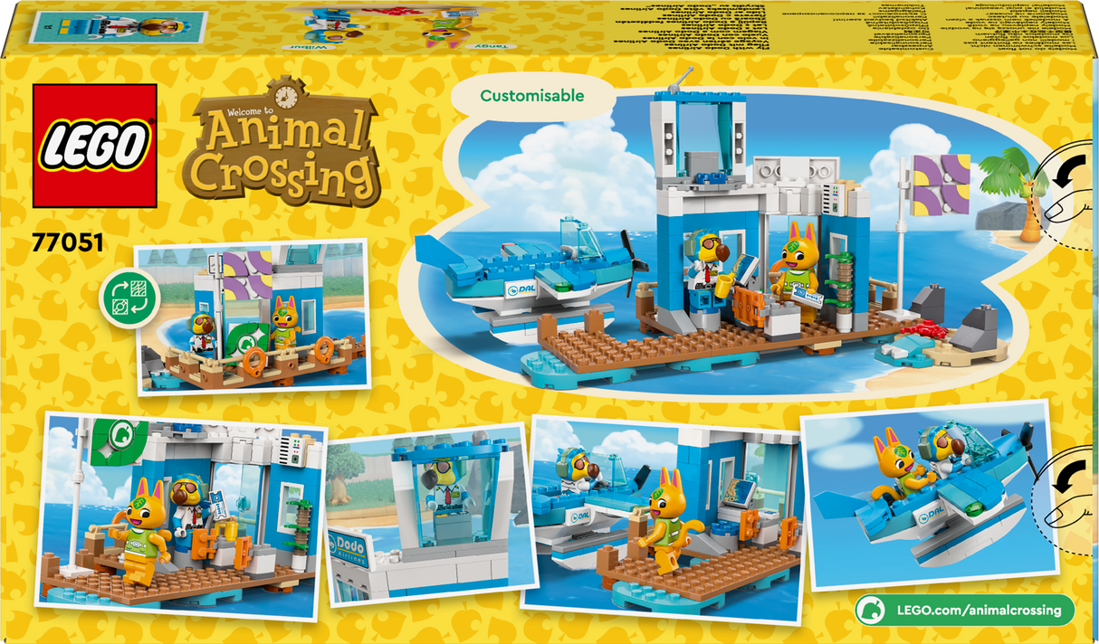 LEGO Animal Crossing Lendamiseks võta Dodo Airlines 77051L