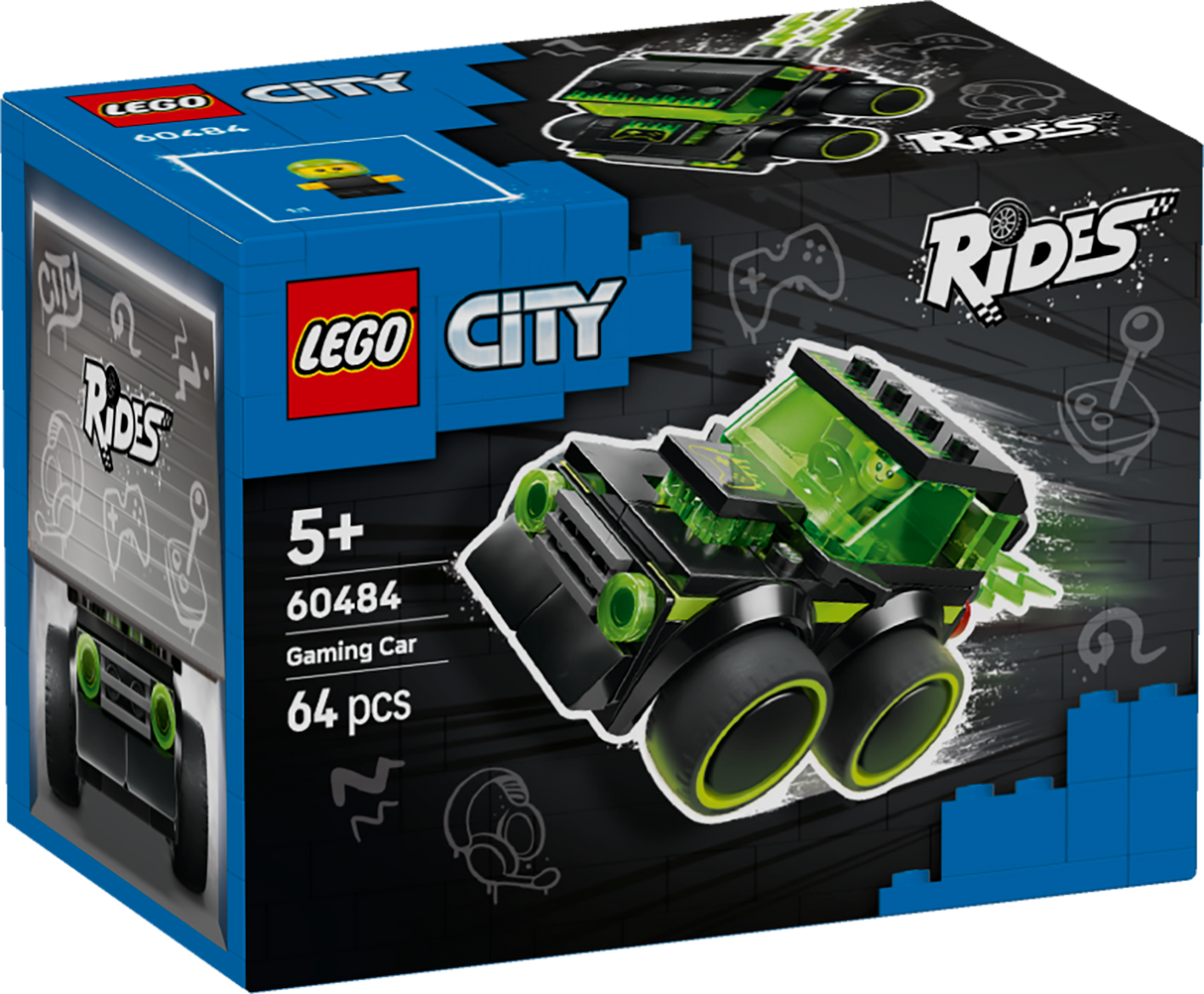 LEGO City Sõidukid – mängude võidusõiduauto 60484L