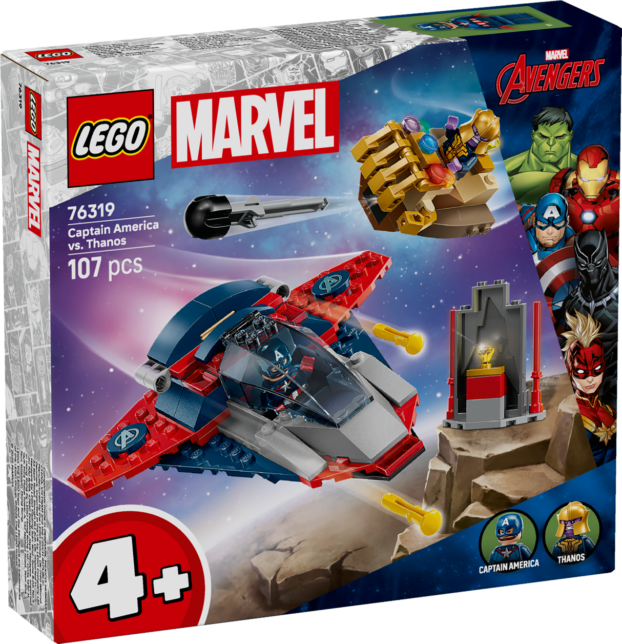 LEGO Super Heroes Kapten Ameerika vs. Thanos 76319L