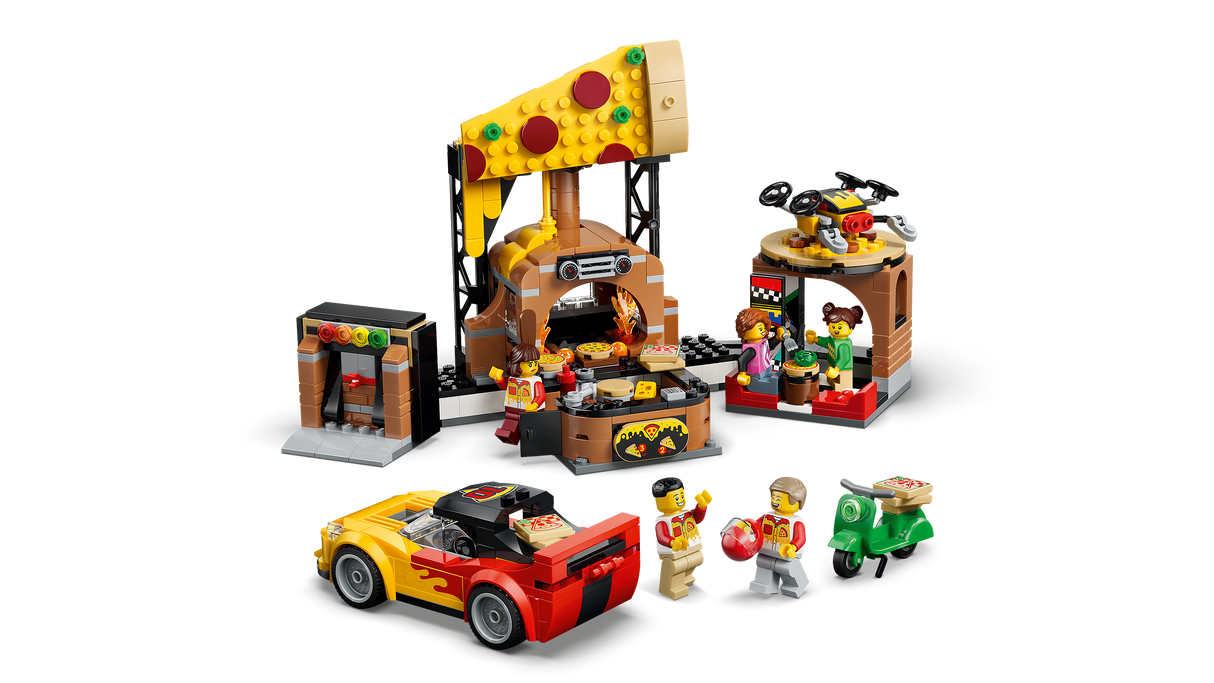 LEGO City Pitsakulleri kogemus sõidukitega 60496L
