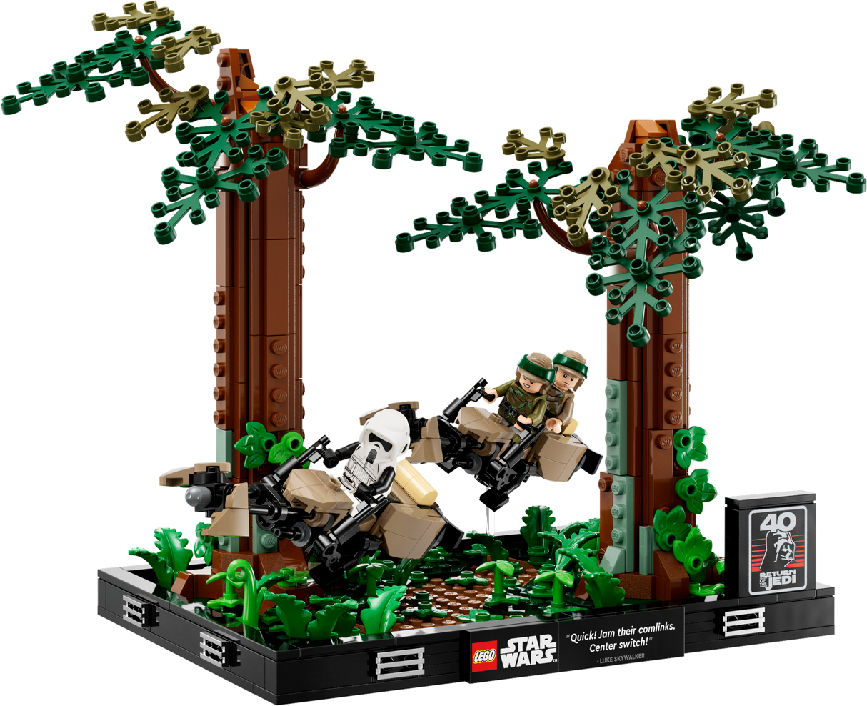 LEGO Star Wars Endor-i kiirendaja tagaajamise dioraam 75353L