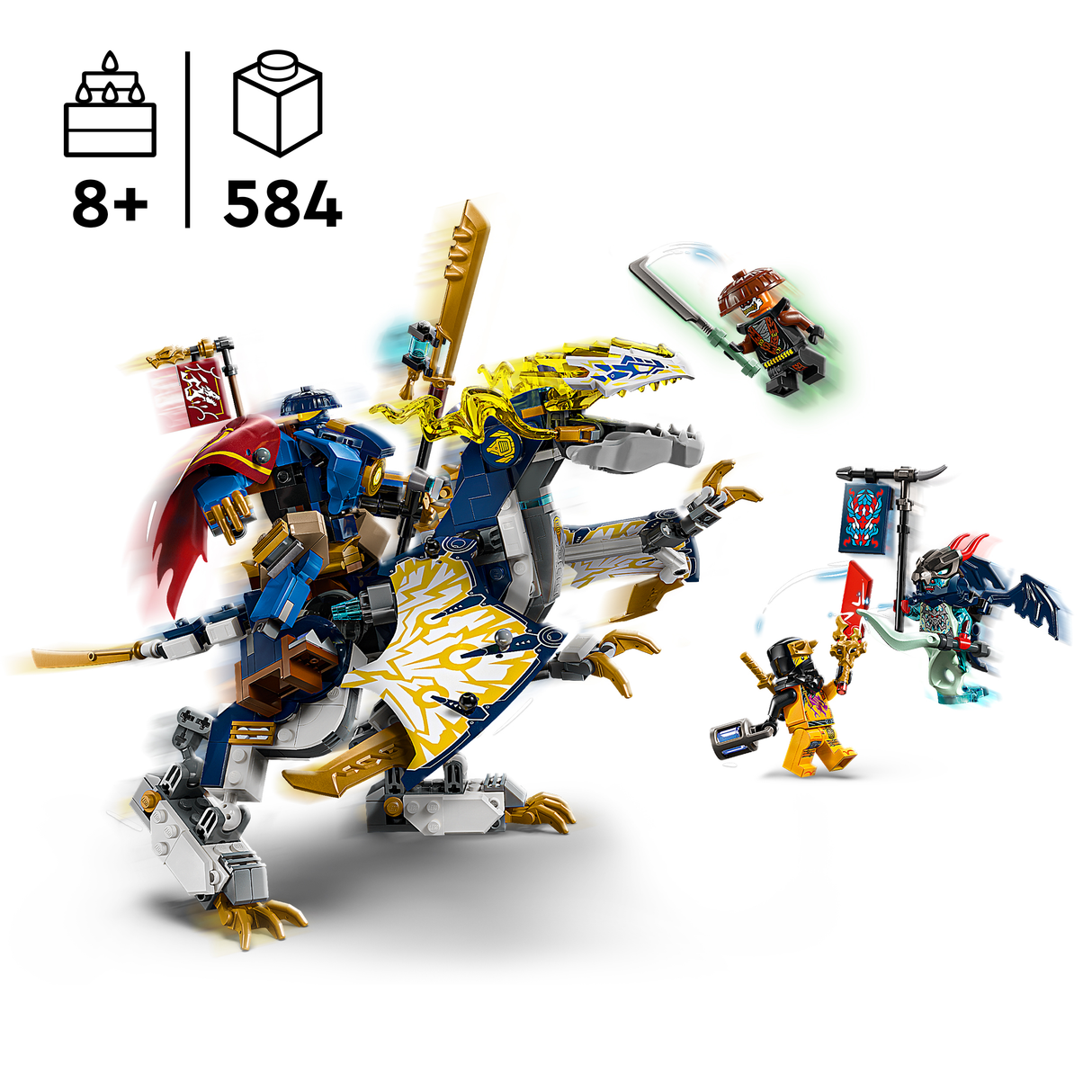 LEGO Ninjago Rogue'i roboti draakonisõitja
71843L