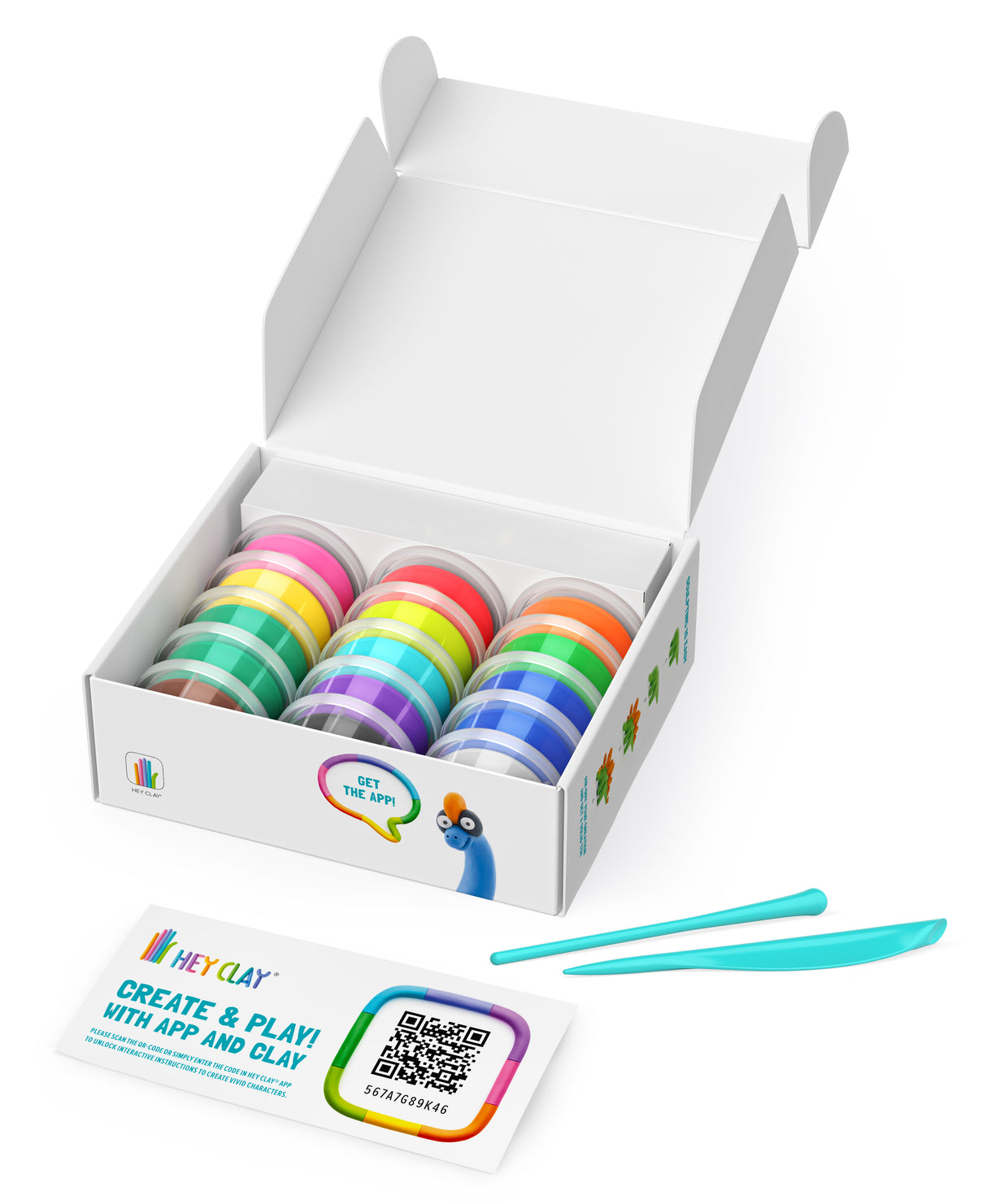 HEY CLAY voolimismass Dinosaurused 15016E