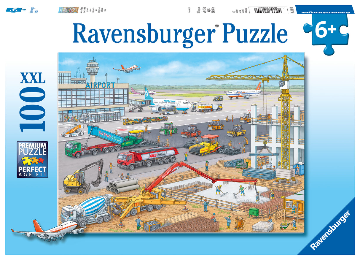 Ravensburger pusle 100 tk Ehitusplats lennujaamas 106240V