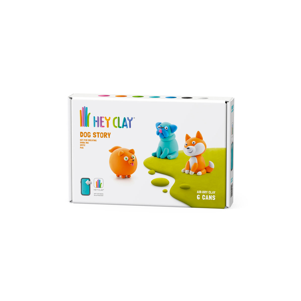 HEY CLAY voolimismass 6 tk: koerte valik 60047E