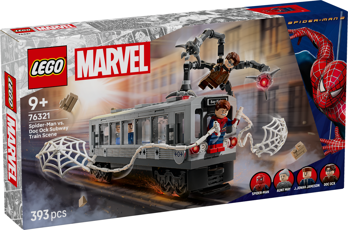 LEGO Super Heroes Spiderman vs. Doc Ock metroorongi stseen 76321L
