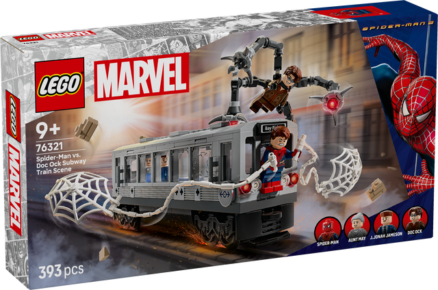 LEGO Super Heroes Spiderman vs. Doc Ock metroorongi stseen 76321L