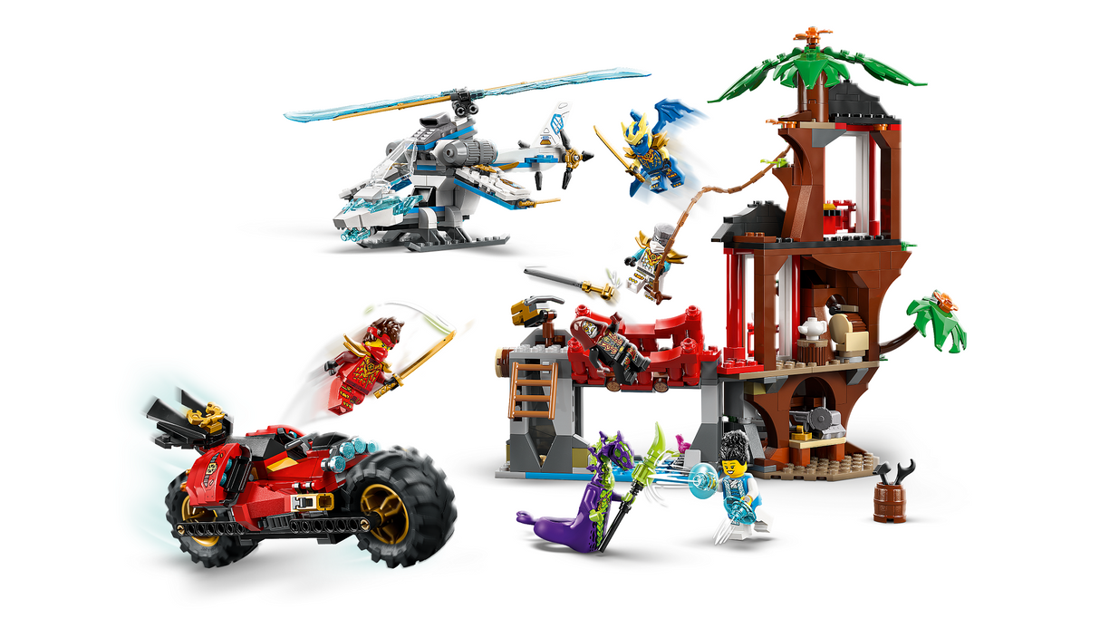 LEGO Ninjago Ninjasõiduki puumaja-lahing 71857L
