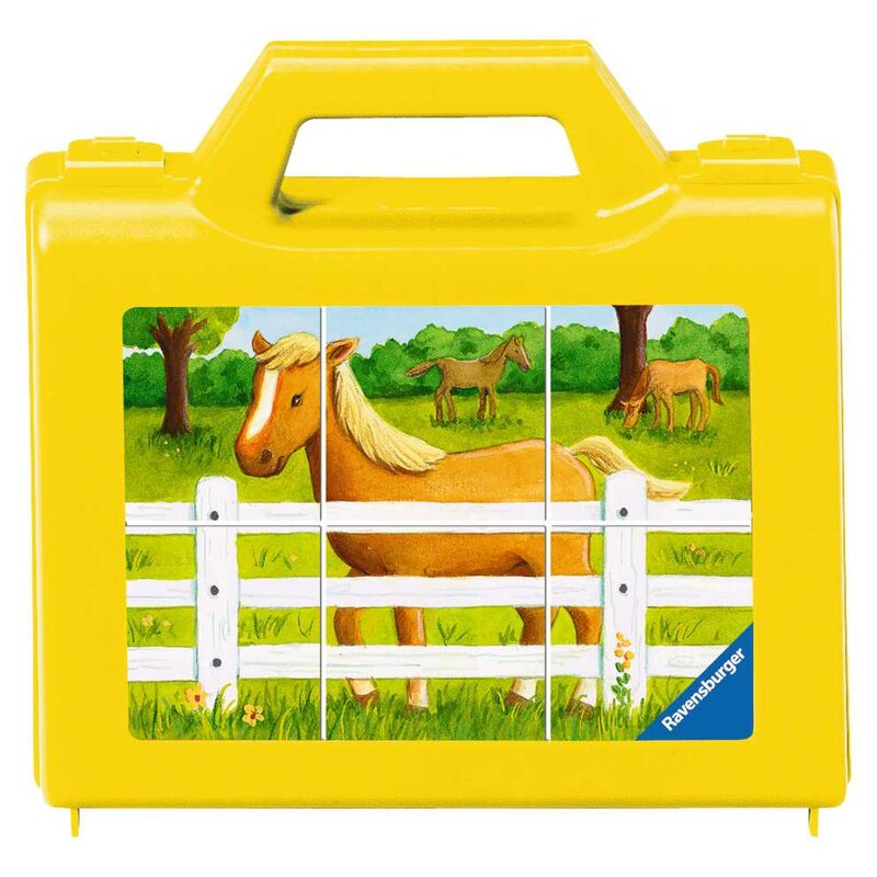 Ravensburger klotsipusle 6 tk Farm 074631V