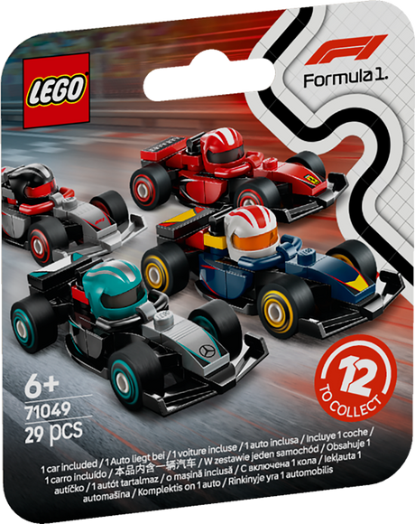LEGO Minifiguurid F1 kogutavad autod 71049L