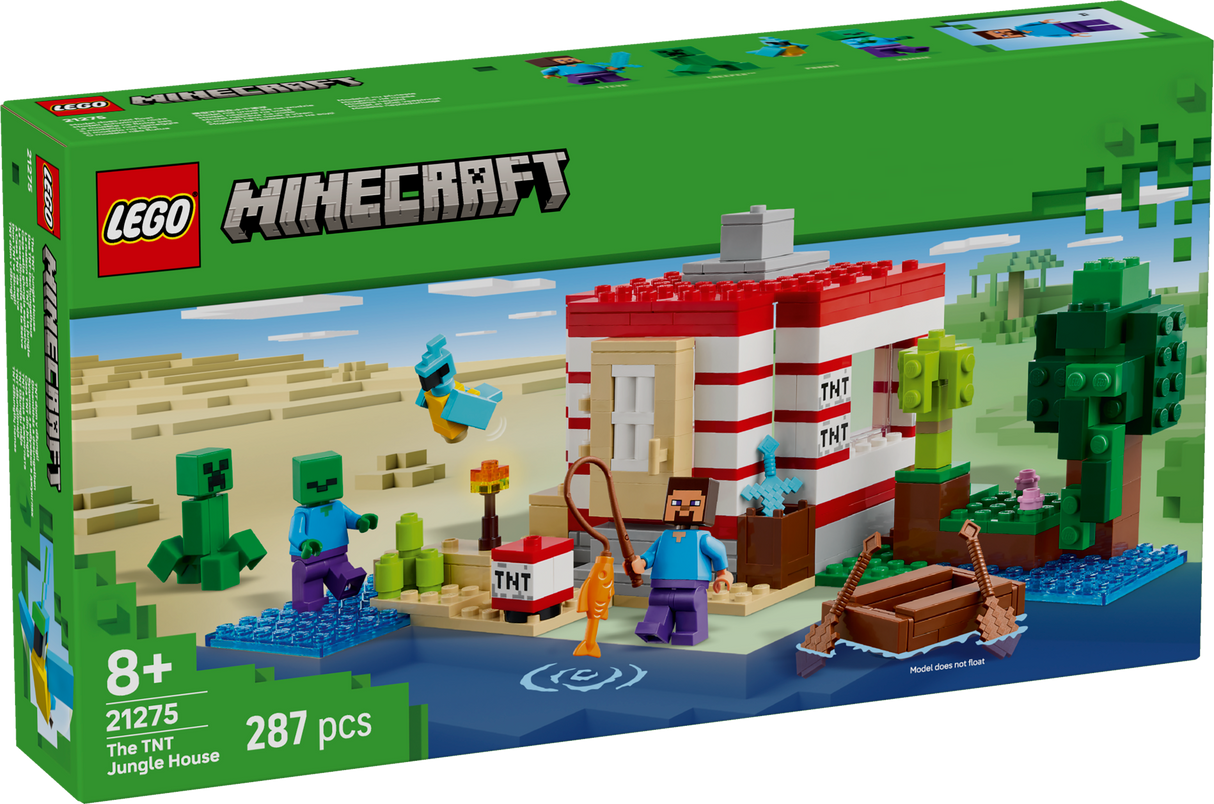 LEGO Minecraft TNT džunglimaja 21275L