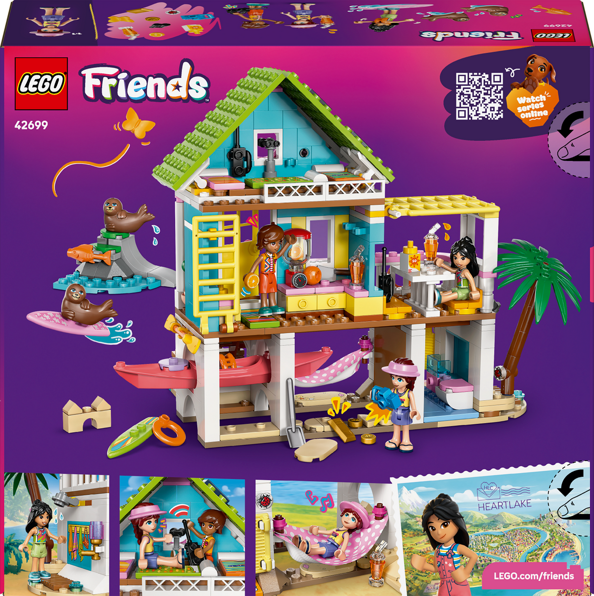 LEGO Friends Rannamaja hüljestega 42699L