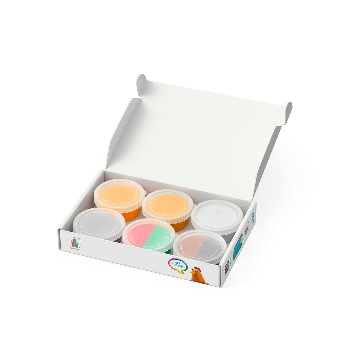 HEY CLAY voolimismass 6 tk: farmilindude valik 60039E