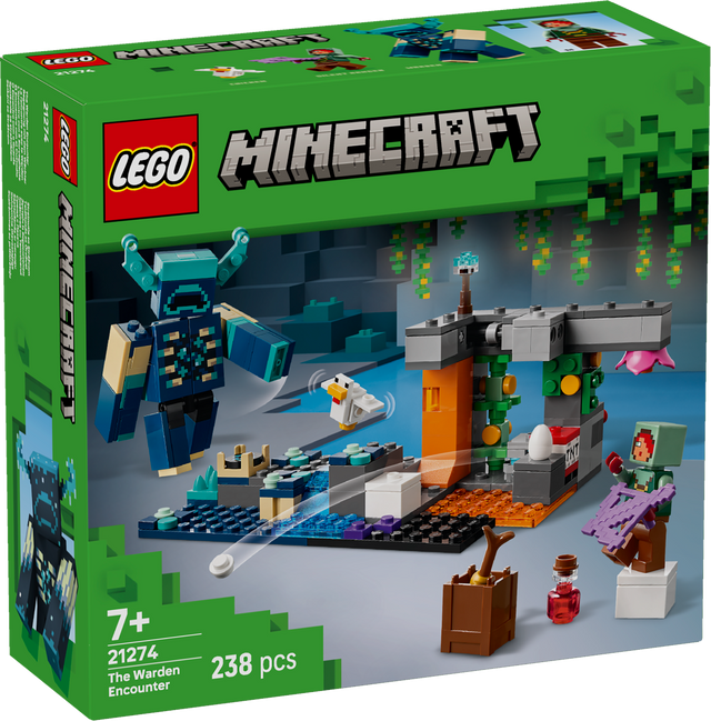 LEGO Minecraft Kohtumine ülevaatajaga 21274L
