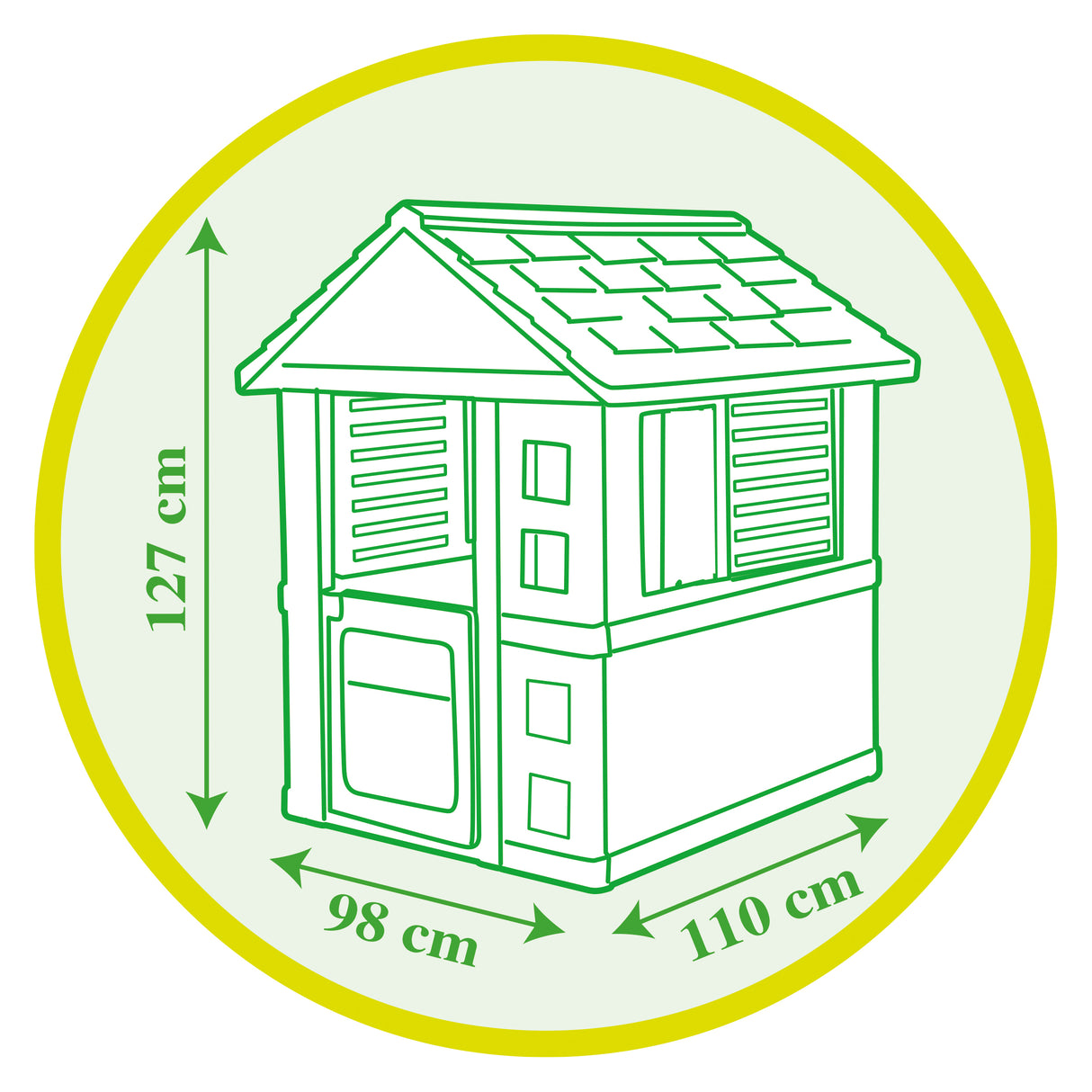 Smoby laste mängumaja Pretty
810723S