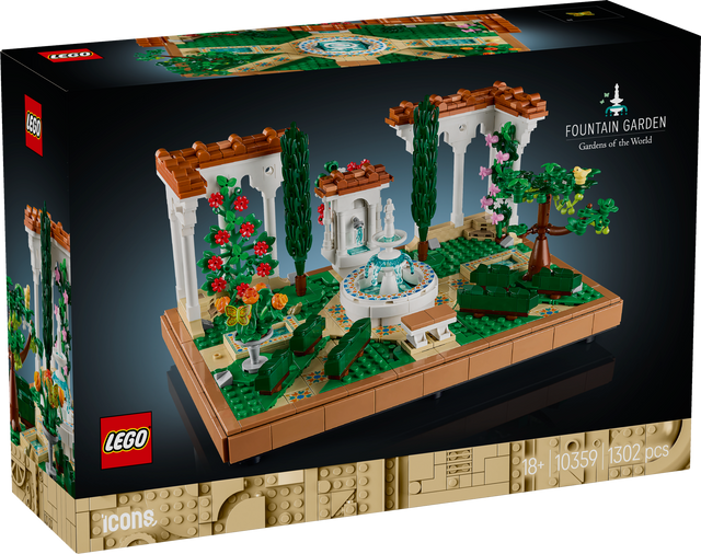LEGO Icons Purskkaevude aed 10359L