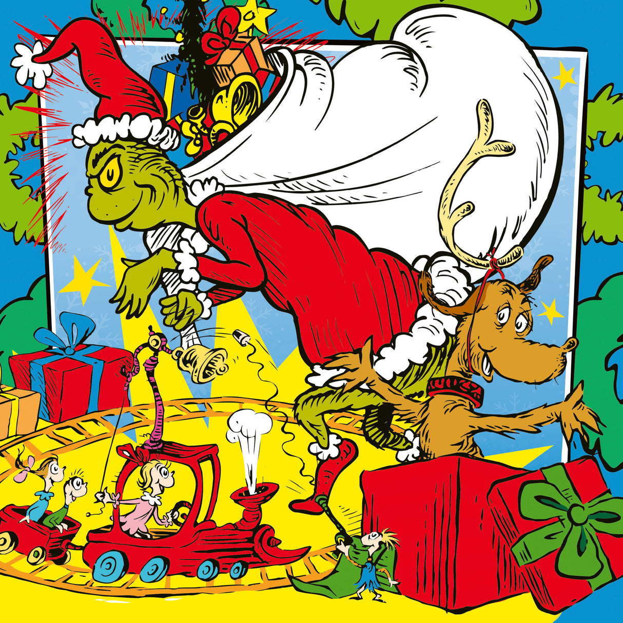 Ravensburger pusle 3x49 tk: Grinch 12004067V