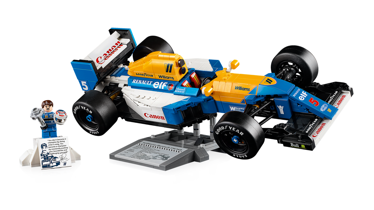 LEGO Icons Williams Racing FW14B ja Nigel Mansell 10353L