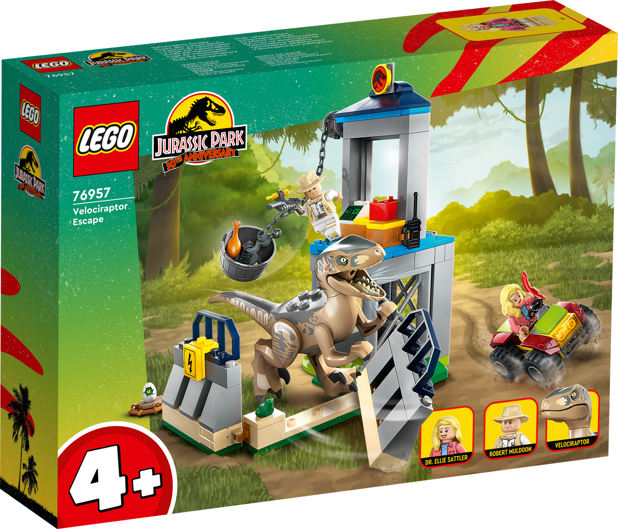 LEGO Jurassic World Velociraptori põgenemine 76957L