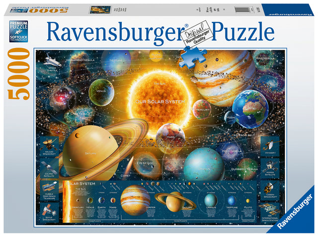 Ravensburger pulse 5000 tk Päikesesüsteem 167203V