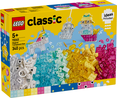 LEGO Classic maagiline läbipaistev kast 11040L