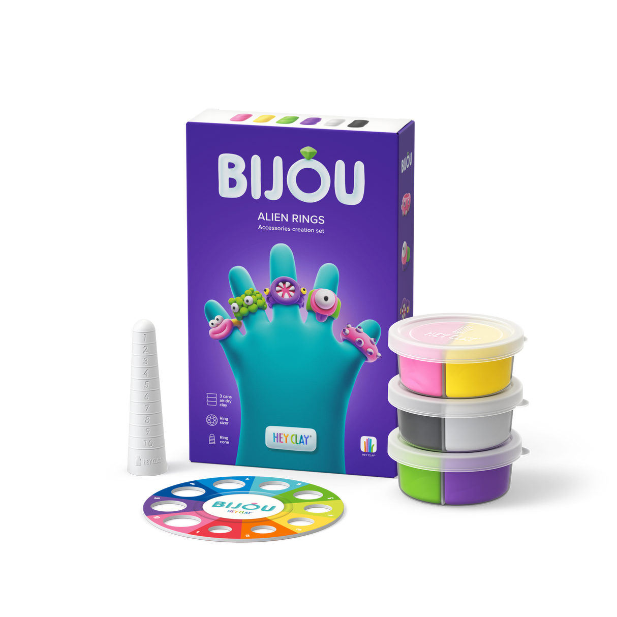 HEY CLAY voolimismass Sõrmused tulnukad 31003E