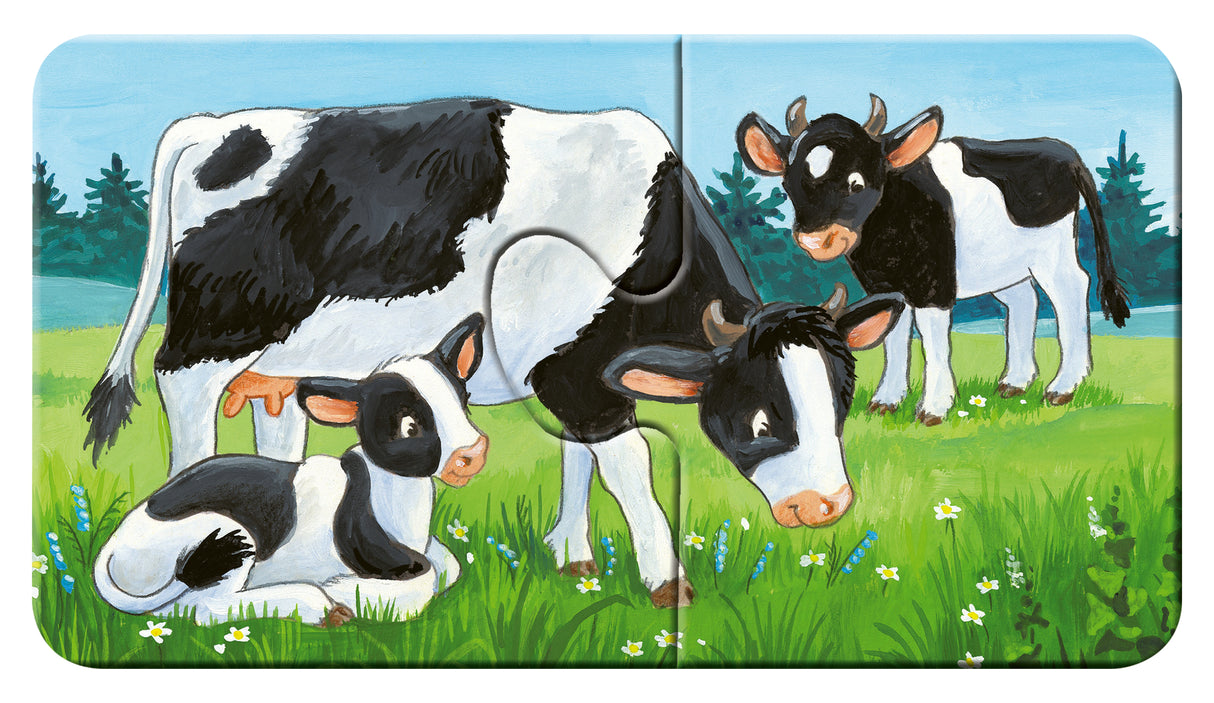 Ravensburger minu esimene pusle 9x2 tk Taluloomad
050727V