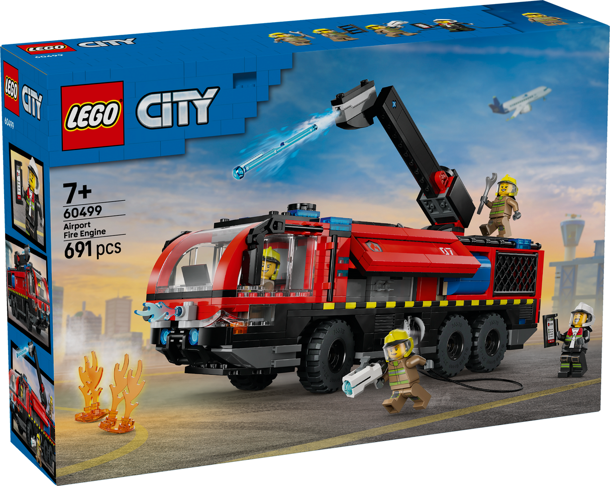LEGO City Lennuvälja tuletõrjeauto 60499L