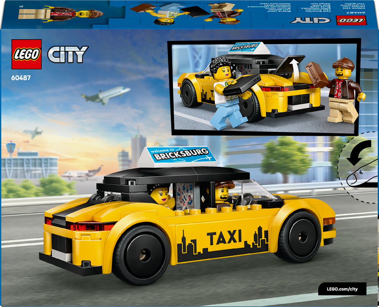 LEGO City Kollane takso 60487L