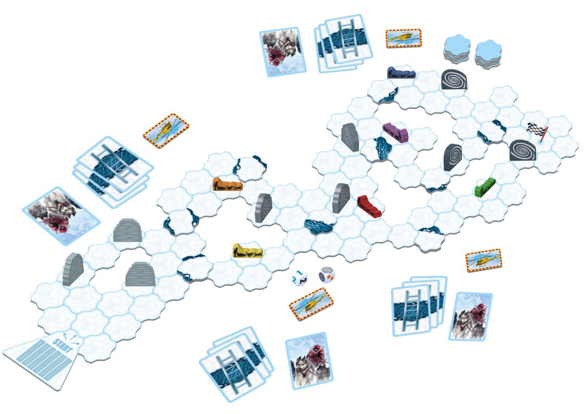 Tactic lauamäng Arctic Race 56869T