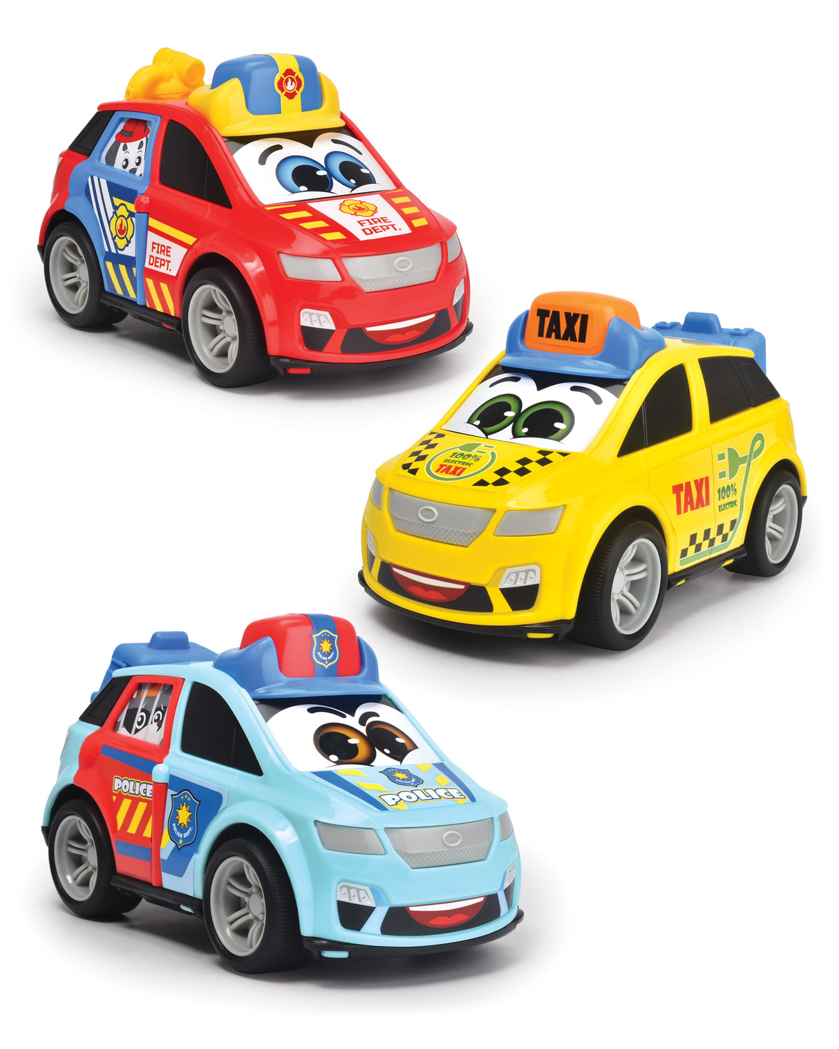 Dickie Toys ABC BYD linna autod 3 erinevat 204112002B