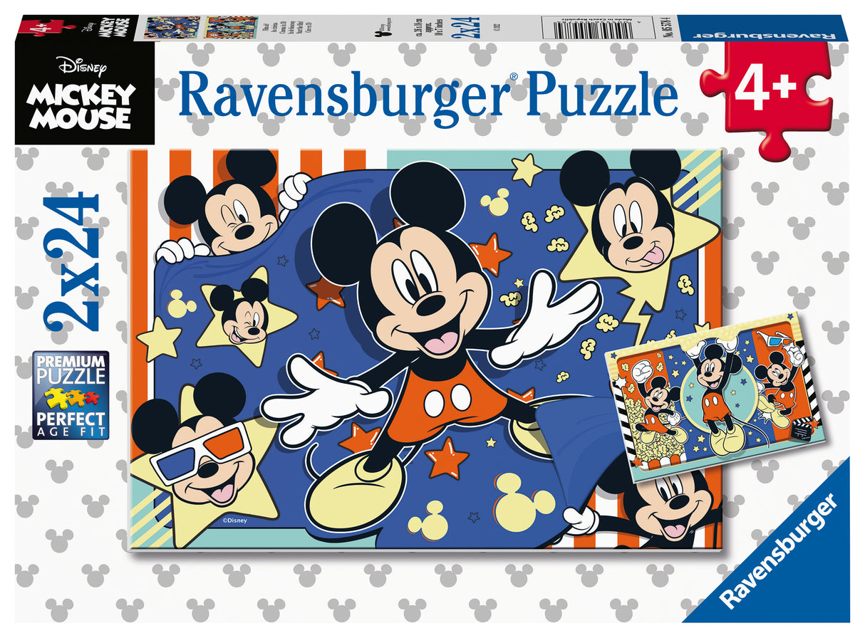 Ravensburger pusle 2x24 tk Miki Hiir 055784V