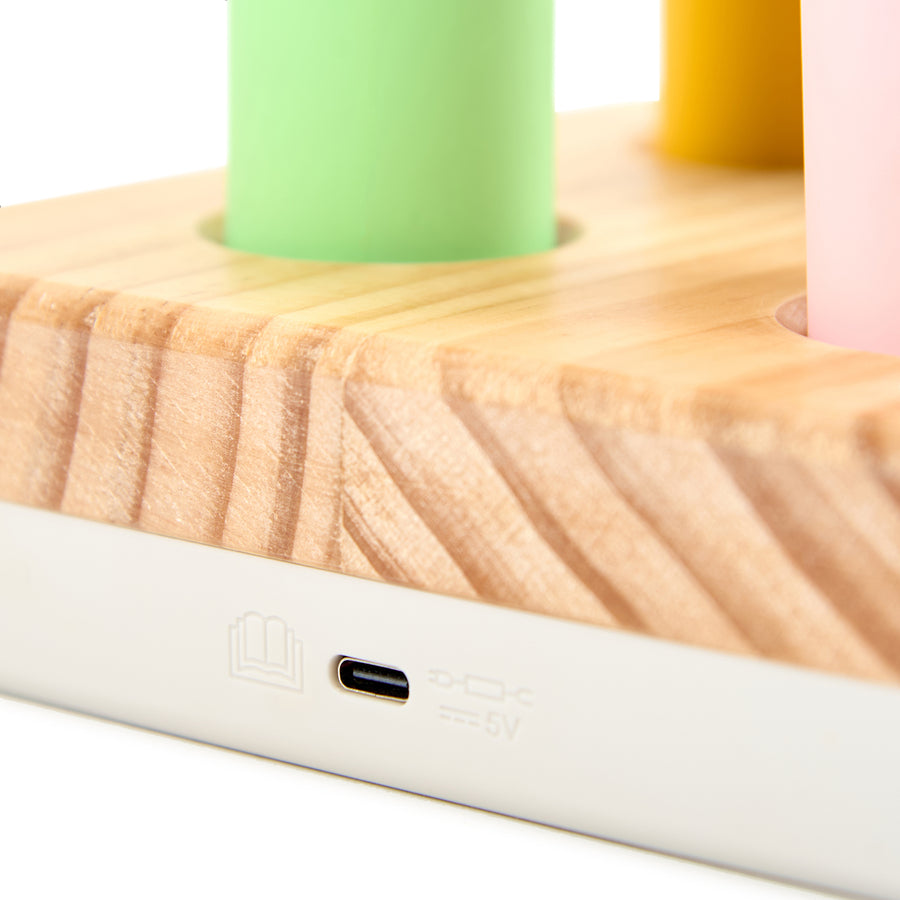 TTS värvimuutvad taskulambid laadimisalusega, 6 tk SN45190B