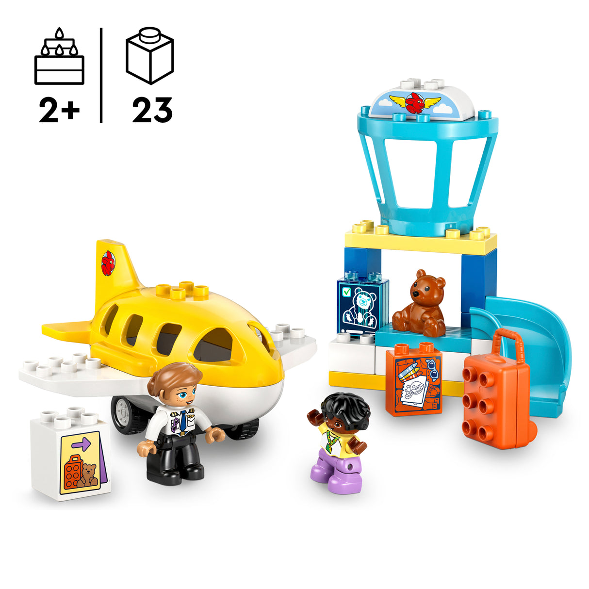 LEGO DUPLO Esimene kord lennujaamas 10443L