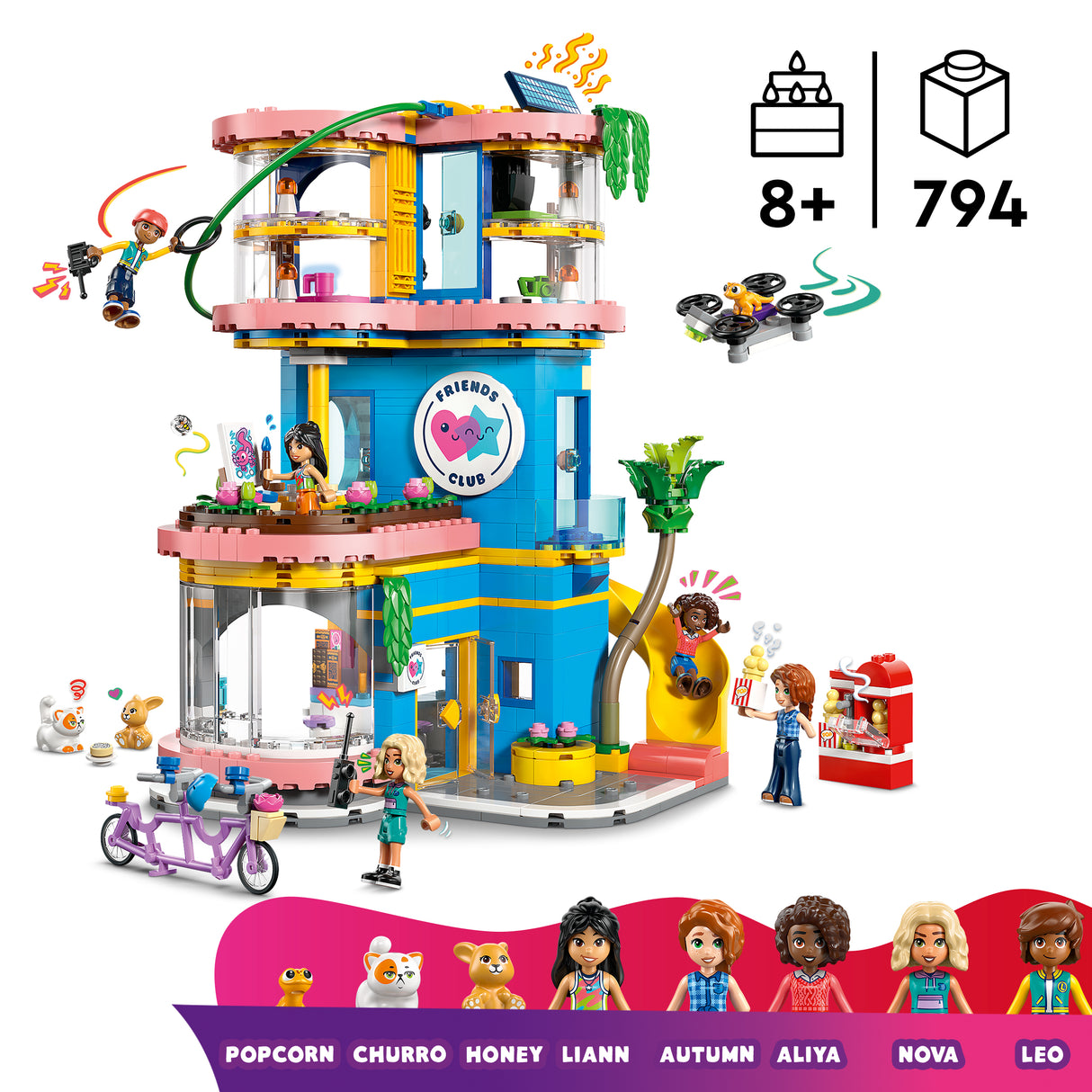 LEGO Friends Heartlake’i linna sõprade klubimaja 42689L