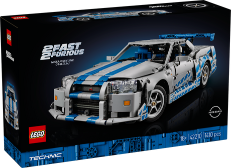 LEGO Technic 2 Fast 2 Furious Nissan Skyline GT-R (R34) auto
 42210L