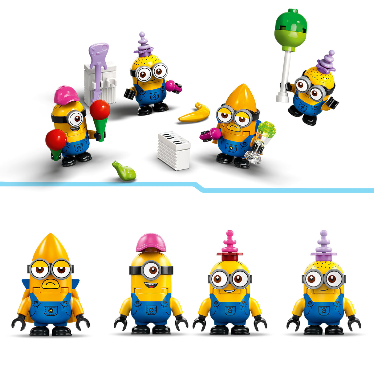 LEGO Minions Käsilaste muusikaga peobuss 75581L