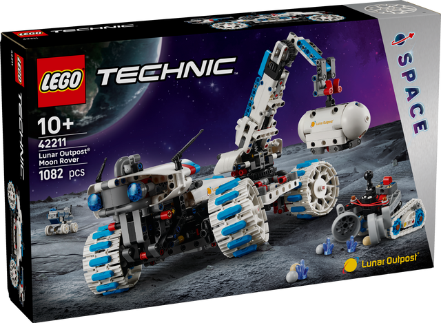 LEGO Technic Lunar Outpost kuukulguri kosmosesõiduk 42211L