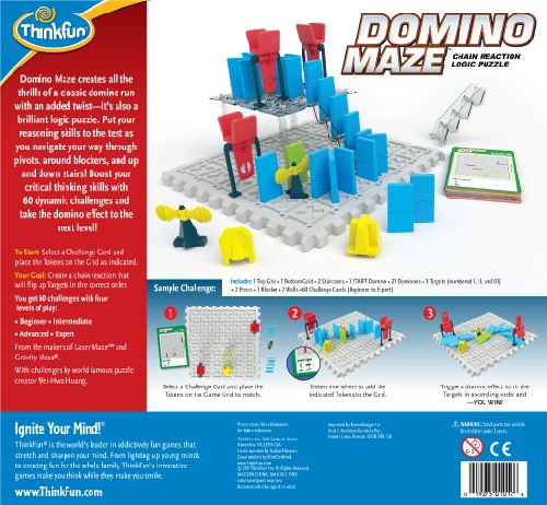 ThinkFun loogika- ja lauamäng: doomino labürint 1012F