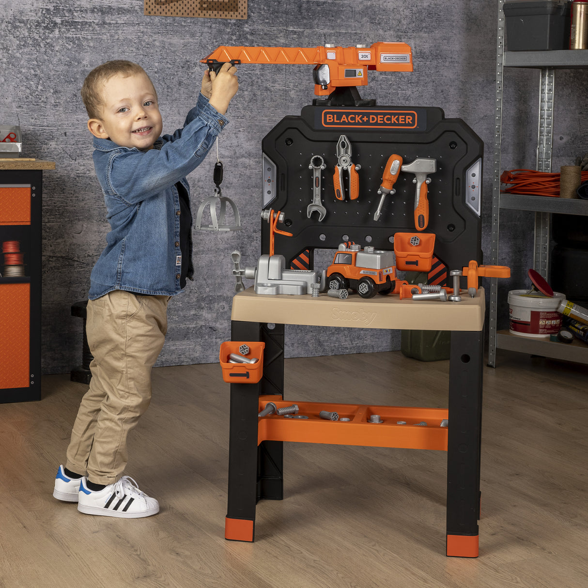 Smoby B&D Bricolo ehituskomplekt 87 tk 360741S