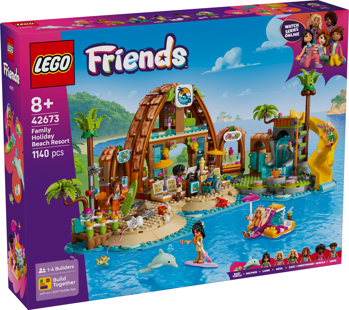 LEGO Friends Perepuhkuse rannakuurort
 42673L