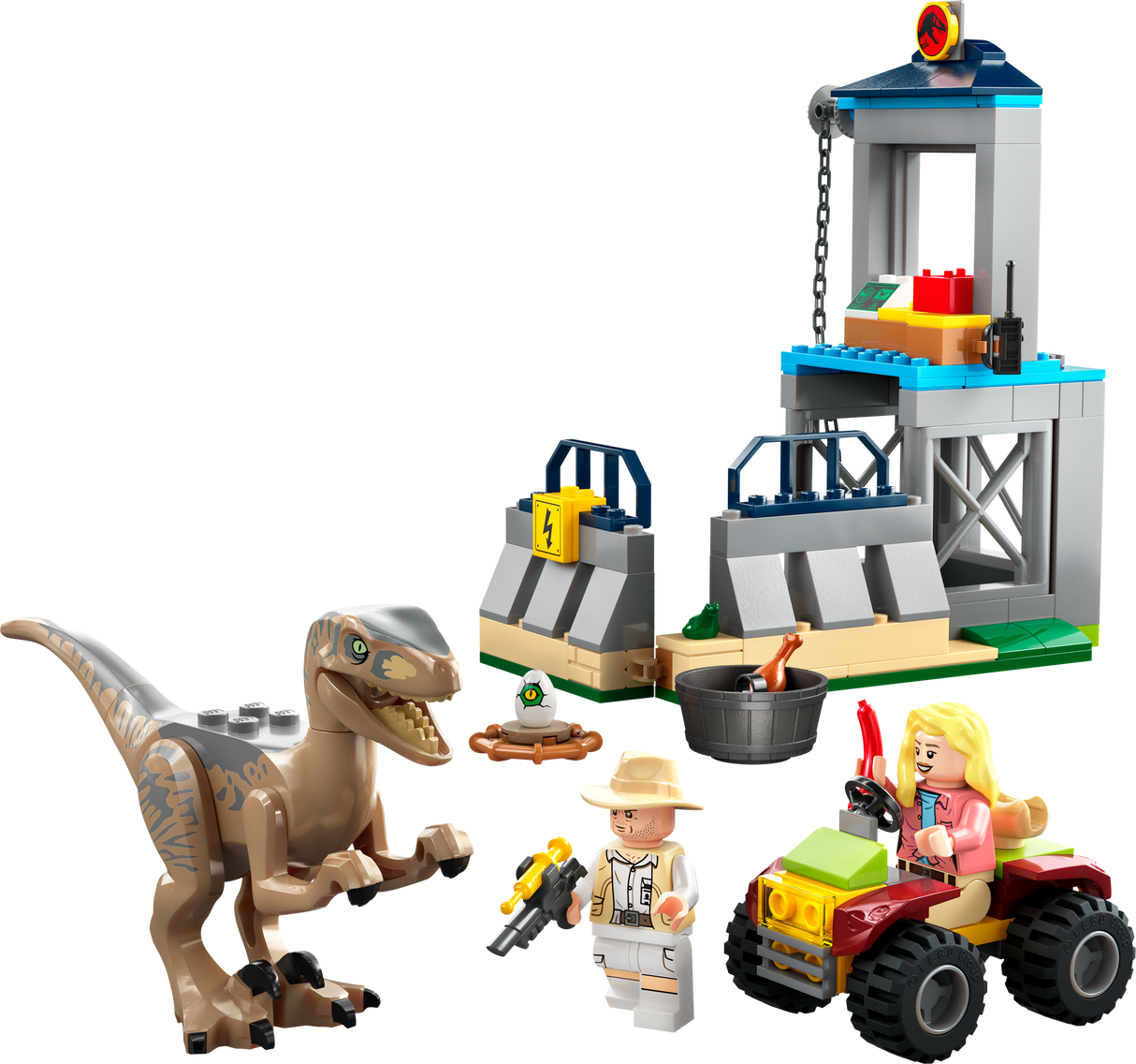 LEGO Jurassic World Velociraptori põgenemine 76957L